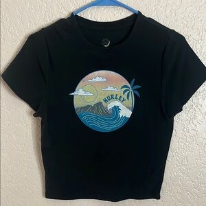 Hurley Black Graphic Tee